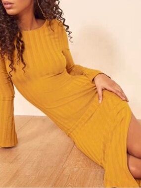 Reformation | Dresses | Reformation Benton Knit Dress | Poshmark